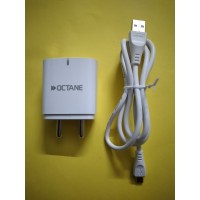 OCTANE 2.8A 2USB TRAVEL CHARGER