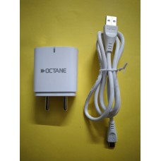 OCTANE 2.8A 2USB TRAVEL CHARGER