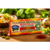 Deer Brand Moghlai Meetha Attar 1.5g | Premium Food Essence for Biryani, Pulao & Sweet Dishes